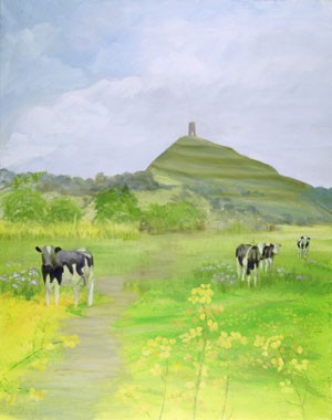 Tor with cows (unframed)