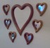 Wooden Heart Mirror (large)