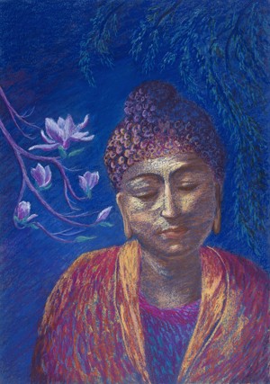 Buddha? - giclee on canvas