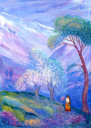 Fragrant Meadows -giclee on canvas