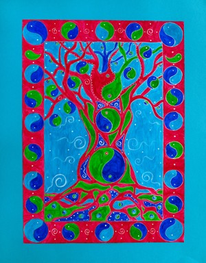 Yin-Yang Tree - Giclee Print