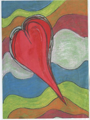 Heart Chakra 1- giclee print