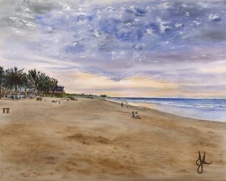 Koto Beach, Gambia - limited Artist's Proofs. All profits to charity
