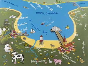 Bristol Channel - giclee print