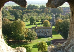 Ancestors Abbey from St John's Tower - giclee print