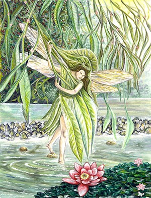 Water fairy - Giclee Print